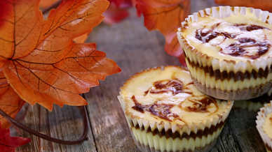 mini pumpkin swirl cheesecake recipe