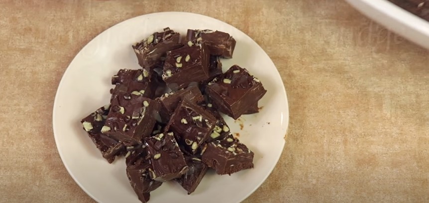 Mint Sandwich Brownies Recipe