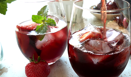 mixed berries sangria recipe