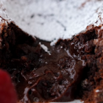 molten chocolate cake a la mode recipe