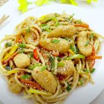 Mongolian Chicken Noodles Recipe-image