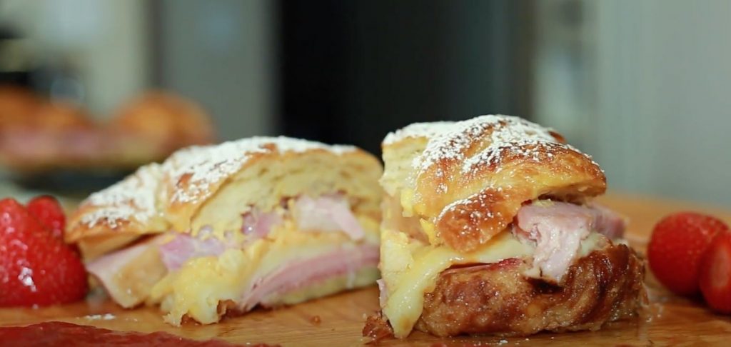 Monte Christo Croissant Sandwich Recipe