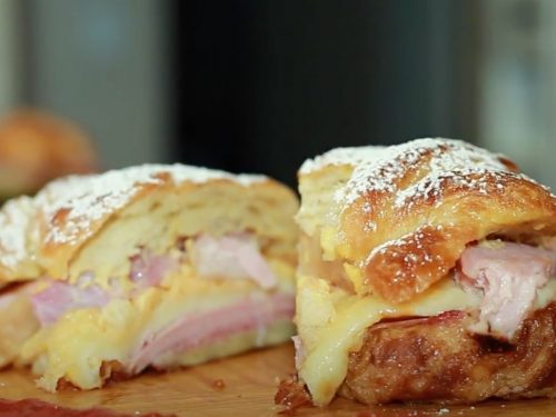 Monte Christo Croissant Sandwich Recipe