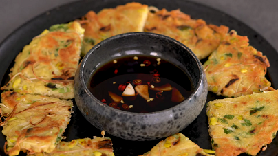 mung bean sprouts pancake recipe