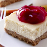 no bake fluffy cheesecake squares recipe