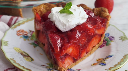 no bake strawberry pie recipe