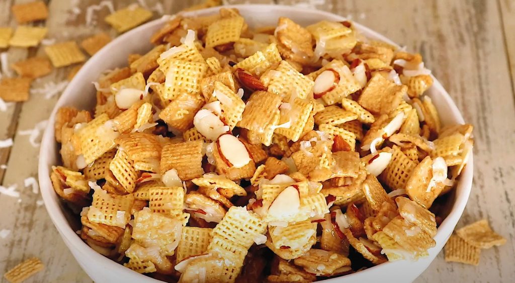 Ooey Gooey Chex Mix Recipe