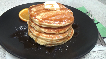 orange poppyseed pancakes recipe