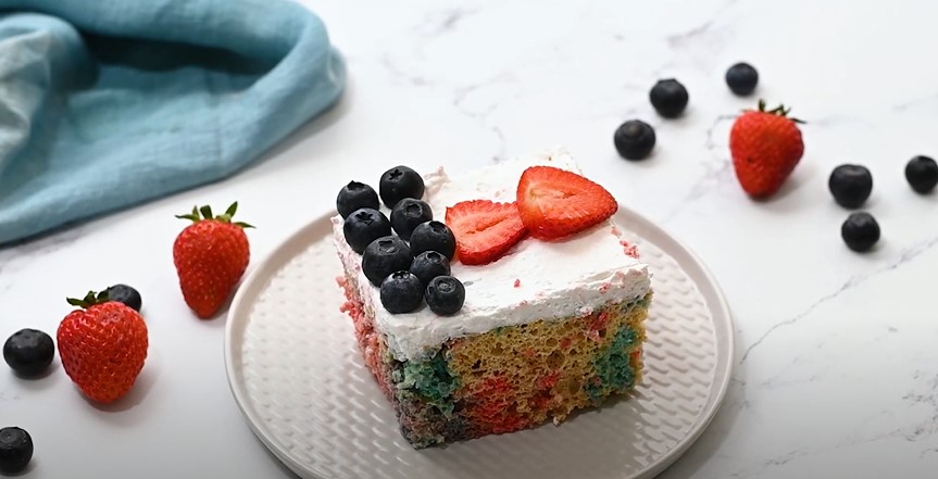 Patriotic Poke Cake Recipe