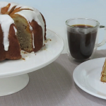 peach bundt cake with brown butter icing recipe