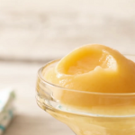 peach sorbet with lemon juice recipe