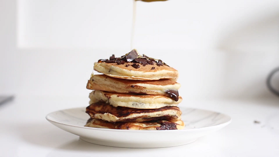 Peanut Butter Chocolate Chip Pancakes Recipe | Recipes.net