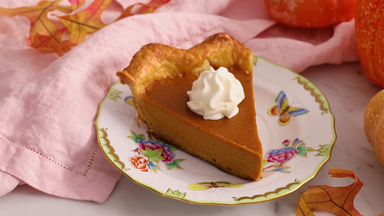 perfect pumpkin pie recipe