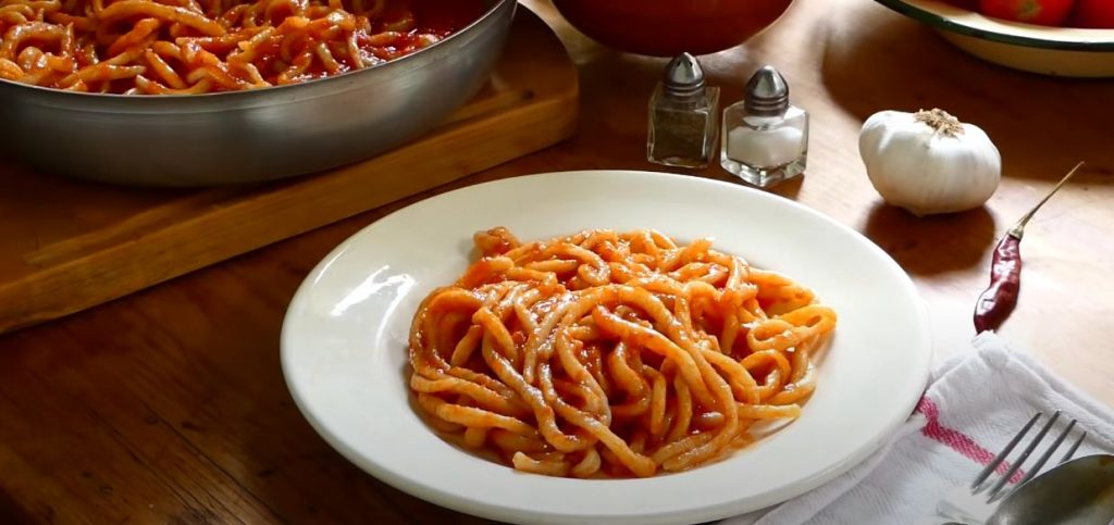 Pici Pasta with Lamb Sauce Recipe