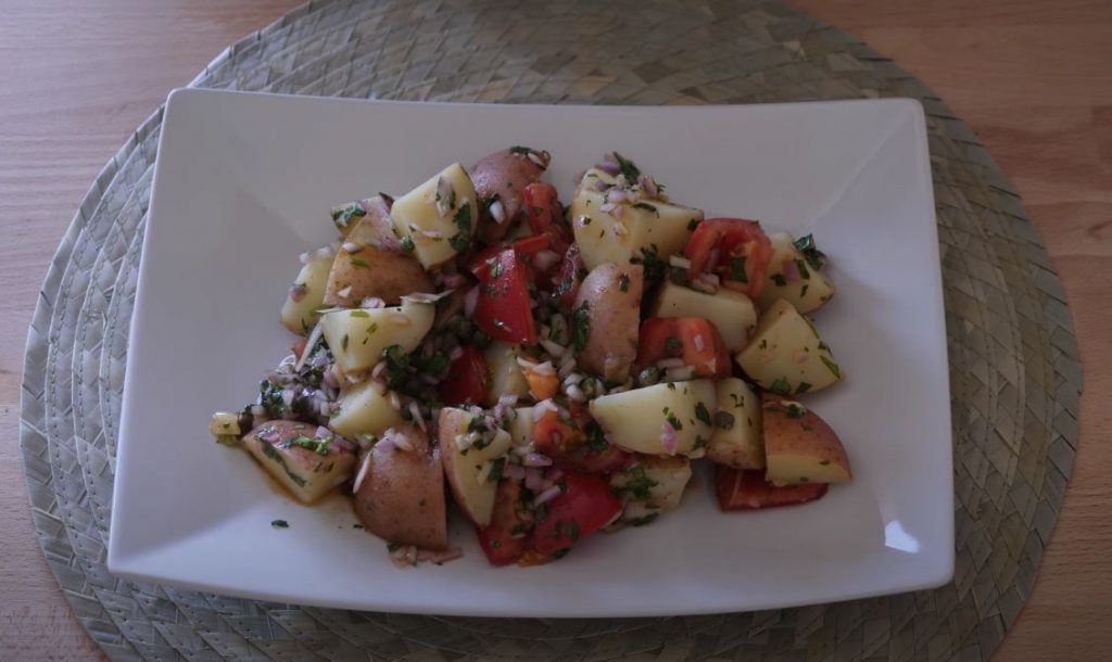 Potato Salad with Cornichons and Capers Recipe
