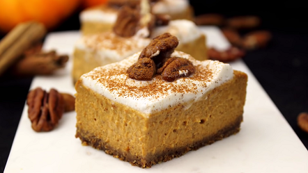 pumpkin cheesecake bars recipe