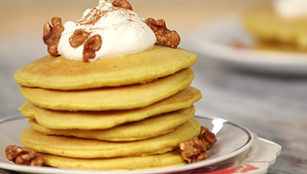 pumpkin spice pancakes recipe