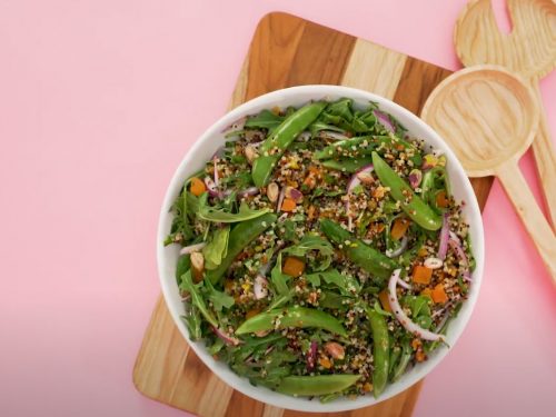 Quinoa Salad with Sugar Snap Peas Recipe