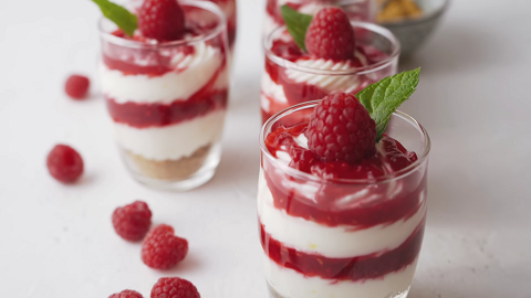 raspberry lemonade cheesecake parfaits recipe