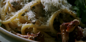 roasted garlic mushroom pasta recipe