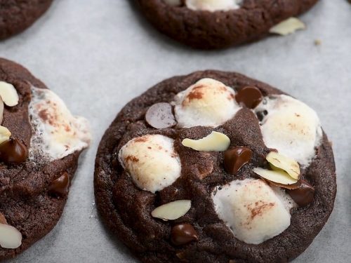 Rocky Road Chocolate Cookies Recipe