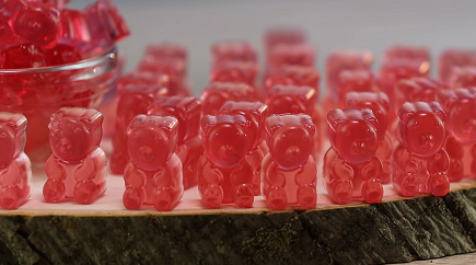 rose gummy bears recipe