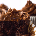 salted dark chocolate cupcakes recipe