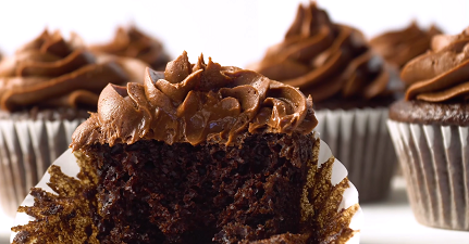 salted dark chocolate cupcakes recipe