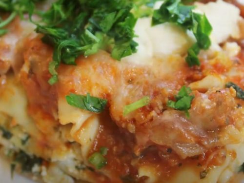 Sausage and Kale Lasagna Recipe