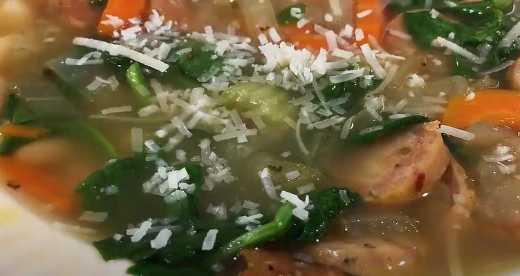 Sausage and Spinach Soup Recipe