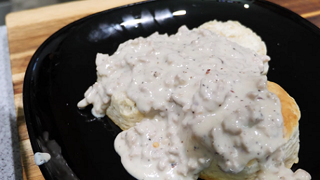 sausage gravy with biscuits recipe