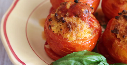 sausage kale orzo stuffed tomatoes recipe