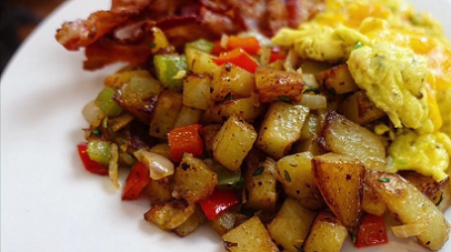 sheet pan home fries recipe