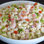 shrimp pasta with dill recipe