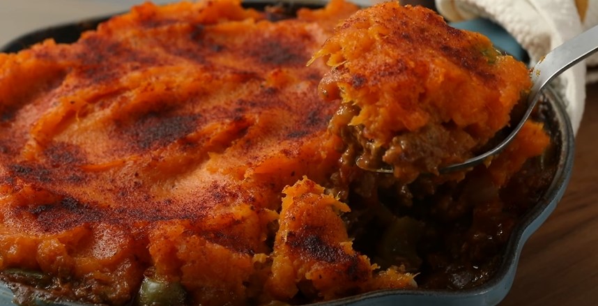 Skillet Sweet Potato Shepherd's Pie Recipe