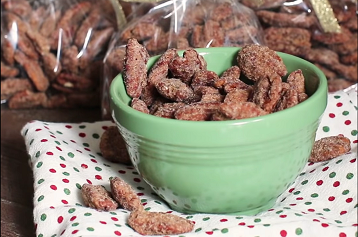 slow cooer cinnamon pecans recipe