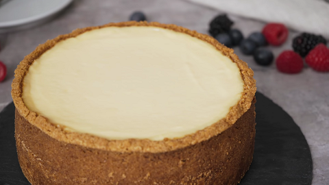 Cheesecake in a Loaf Pan (small batch)