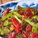 spicy chinese sichuan beans recipe