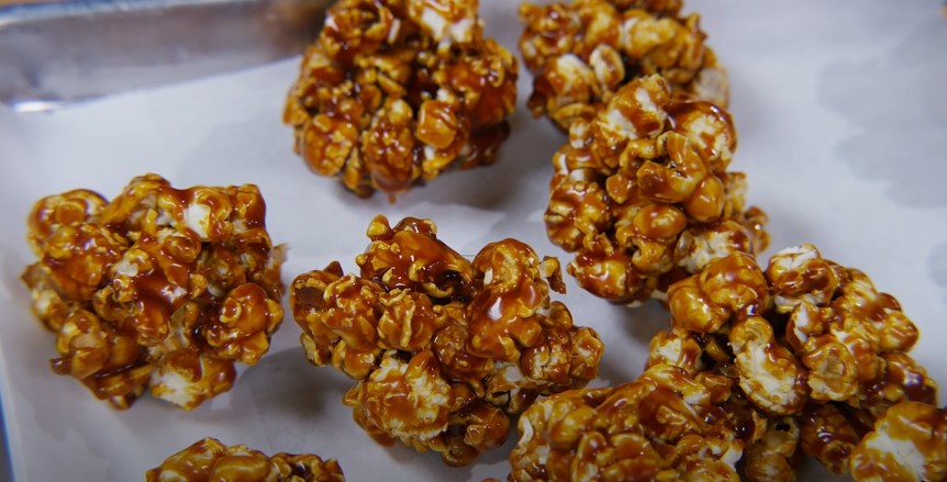 Spicy Popcorn Balls Recipe