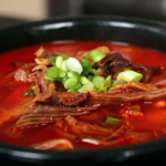 spicy vegetable beef soup recipe
