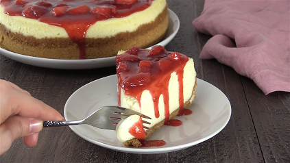 strawberry cheesecake pie recipe