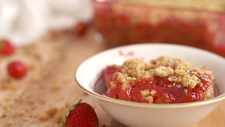 strawberry crisp recipe