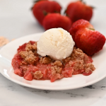 strawberry vanilla crisp recipe