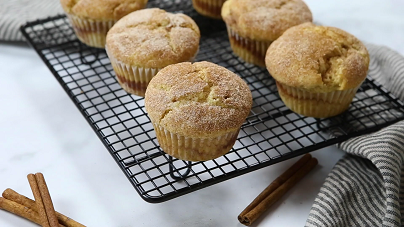 sugared cinnamon muffin recipe