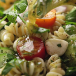summer baby greens pasta salad recipe
