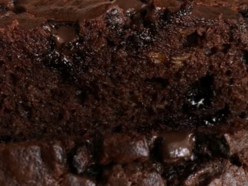 Triple Chocolate Loaf Cake Recipe