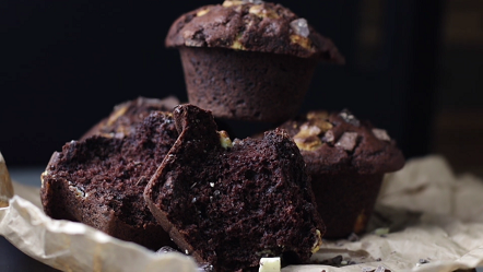 triple chocolate muffins recipe