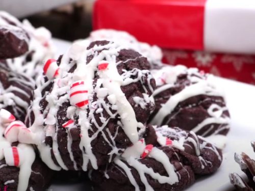 Triple Chocolate Peppermint Cookies Recipe