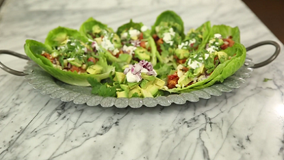 turkey taco lettuce wraps recipe