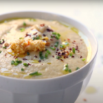 turmeric soup with toasted cauliflower recipe